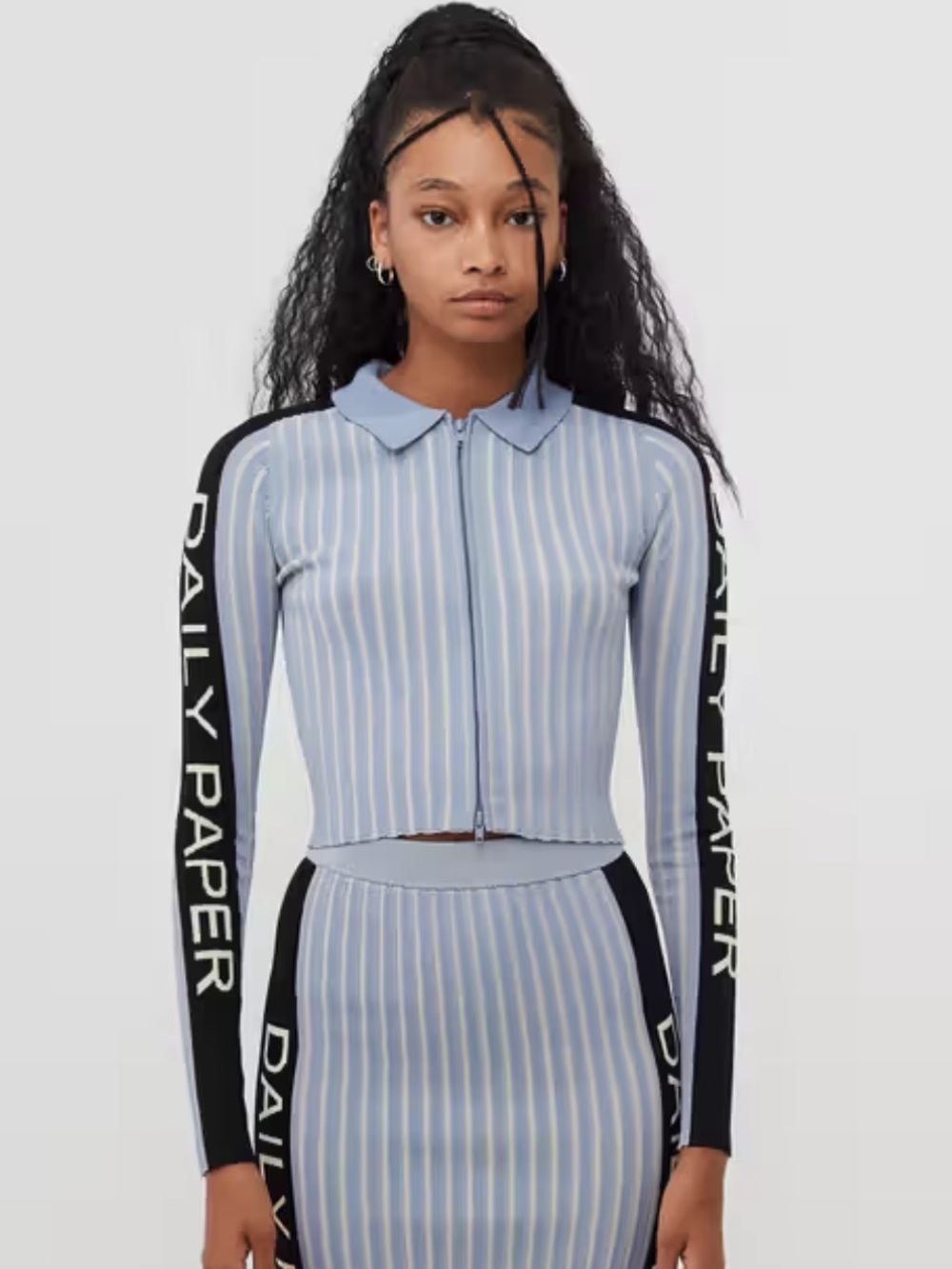 Daily Paper Nathalie Full Zip Cardigan